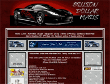 Tablet Screenshot of billiondollarmails.com